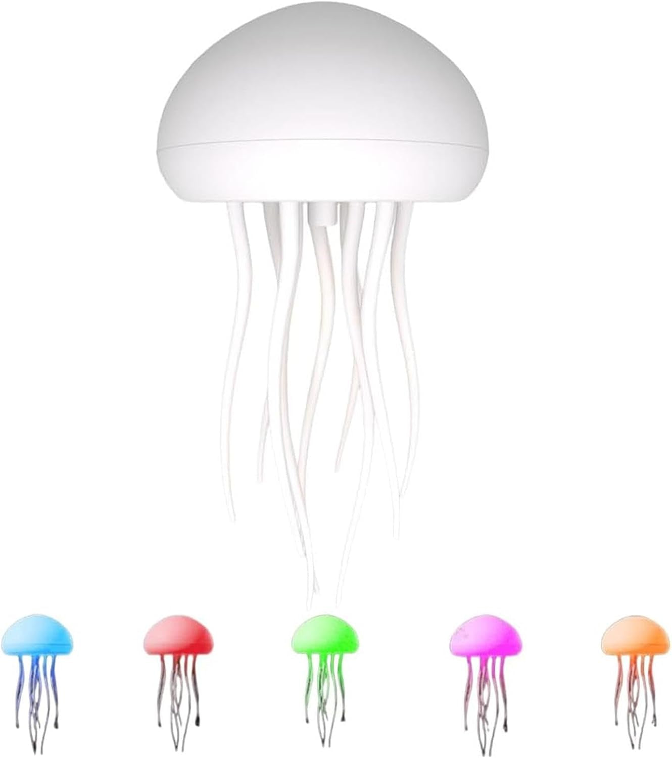 Lámpara De Medusas | Luz LED De Medusa | Lámpara De Atmósfera De Medusa Brillante | Luz Nocturna De Medusas Flotantes Con Degradado RGB | Linda Lámpara Escritorio Medusas Para Decoración Dormitorios