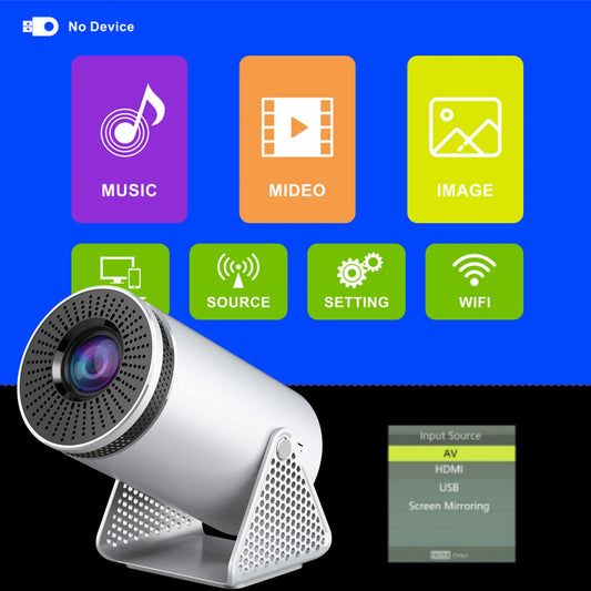 P30Mini Projector without Android Projetor 100Ansi Cinema Home Keystone Multisystem Projector HDMI Proyector