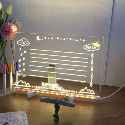 GlowWrite Pro™: LED Message Board & Creative Memo Pad