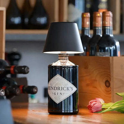 Luxury bottle lamp