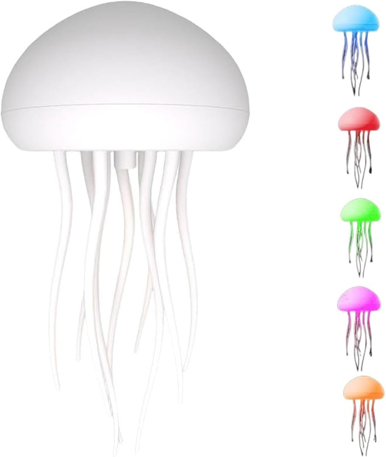 Lámpara De Medusas | Luz LED De Medusa | Lámpara De Atmósfera De Medusa Brillante | Luz Nocturna De Medusas Flotantes Con Degradado RGB | Linda Lámpara Escritorio Medusas Para Decoración Dormitorios