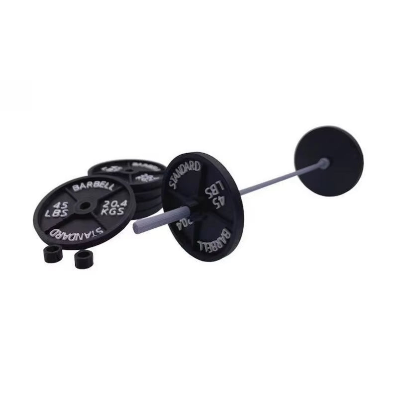 Pen Storage Squat Rack Decoration Desk Barbell Rack Pen Holder Display Rack Portable Gym Theme